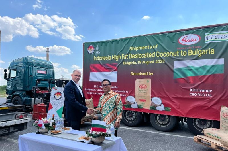 Tepung kelapa Indonesia mulai dipasarkan di Bulgaria Tepung kelapa Indonesia mulai dipasarkan di Bulgaria