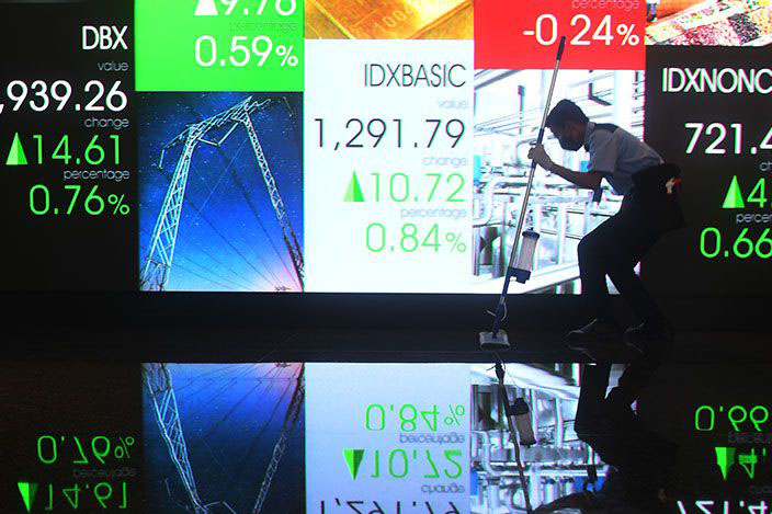 IHSG Rabu dibuka melemah 47,11 poin