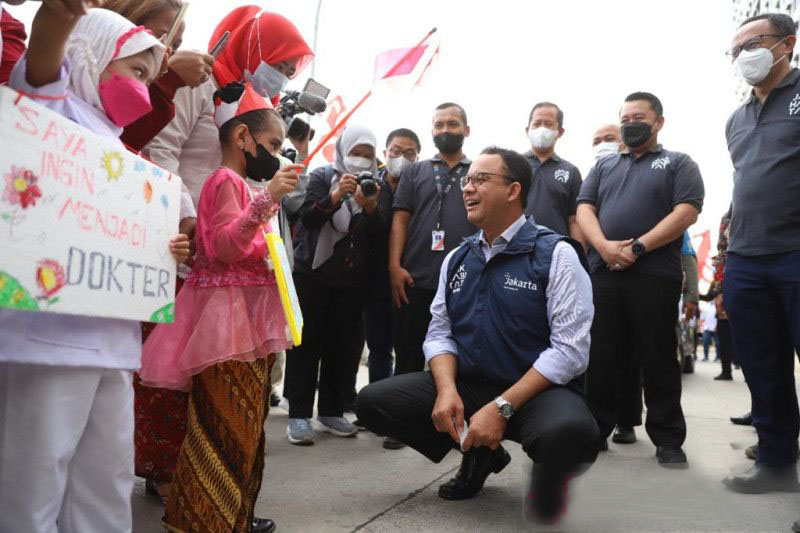 Anies minta penerusnya lanjutkan bangun hunian layak-terjangkau