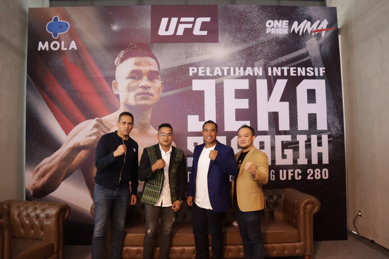 Jelang UFC 280, Petarung Jeka Saragih ikuti pelatihan intensif di AS difasilitasi Mola Jelang UFC 280, Petarung Jeka Saragih ikuti pelatihan intensif di AS difasilitasi Mola