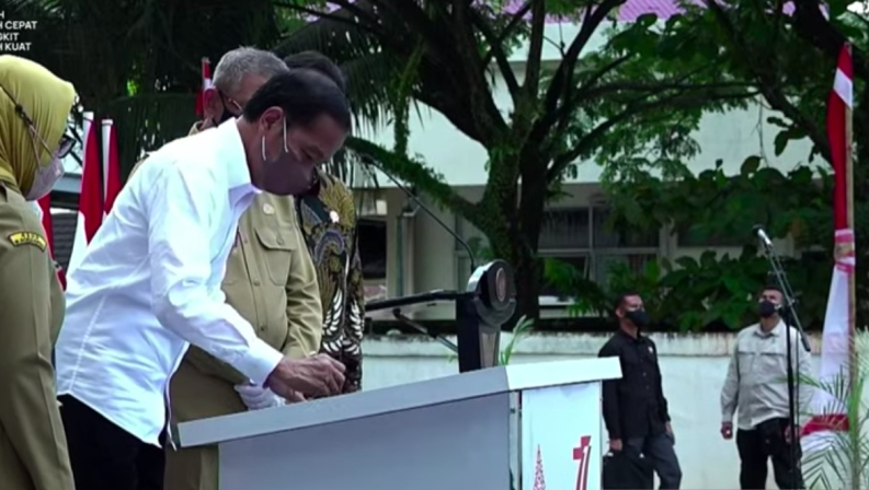 Jokowi: RSUD Soedarso sudah modern jadi tak perlu berobat ke luar