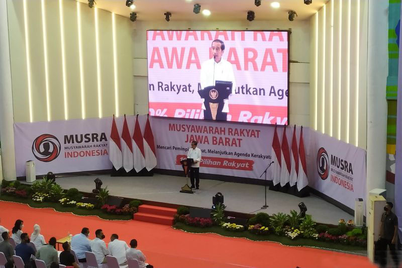 Presiden Jokowi sebut Musra merupakan ruang rakyat untuk berdemokrasi Presiden Jokowi sebut Musra merupakan ruang rakyat untuk berdemokrasi