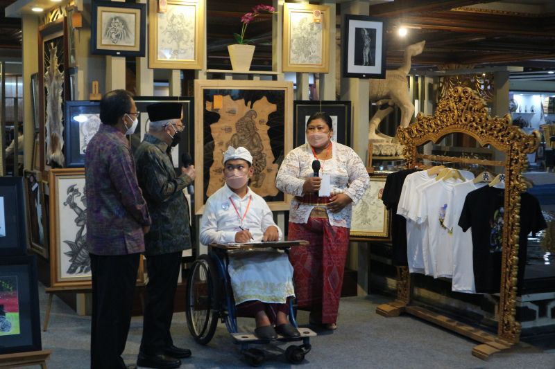 Wapres harap usaha kecil di Bali jadi contoh untuk Indonesia