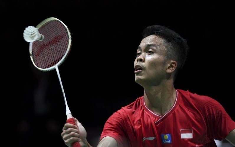 Ginting telat panas di babak pembuka Kejuaraan Dunia