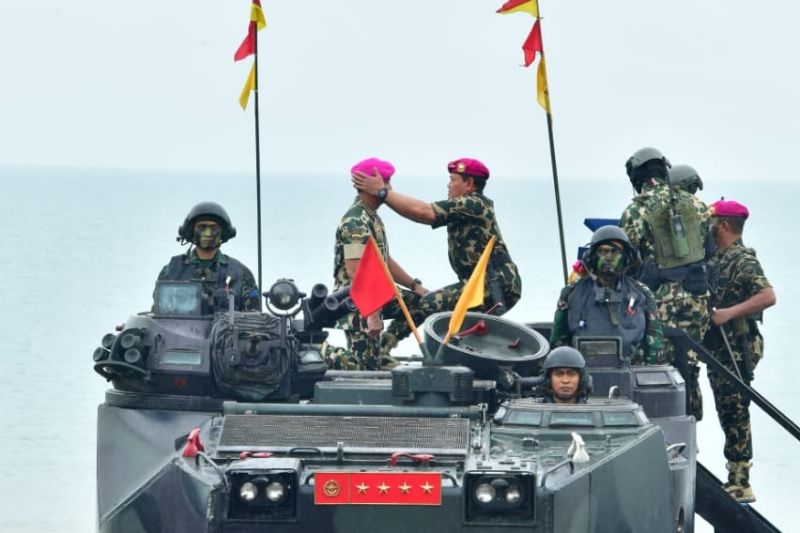 Panglima TNI resmi jadi Warga Kehormatan Korps Marinir