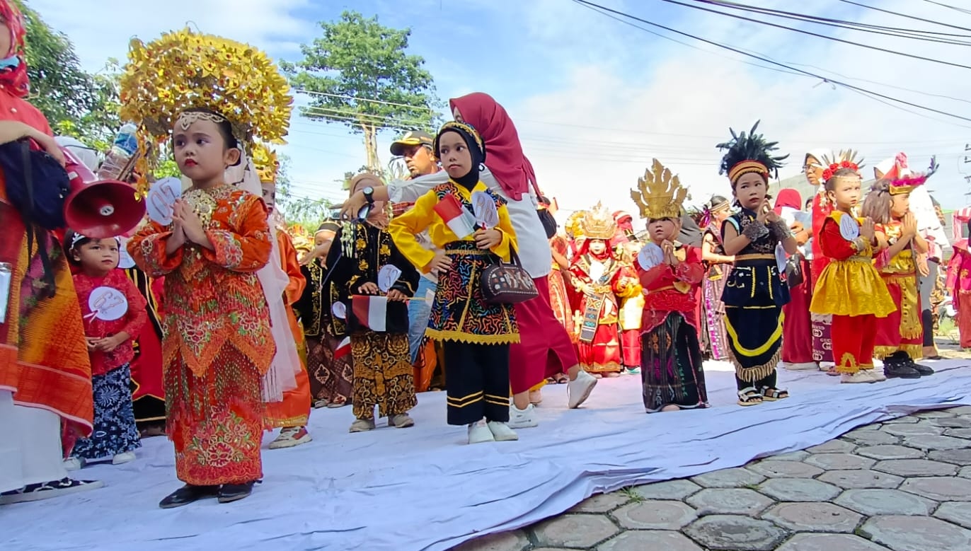 Peringati HUT ke-77 RI, warga Amplas gelar festival budaya anak Peringati HUT ke-77 RI, warga Amplas gelar festival budaya anak