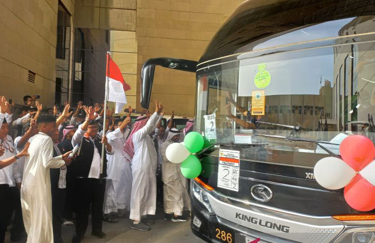 Kloter terakhir jamaah haji tinggalkan Mekkah