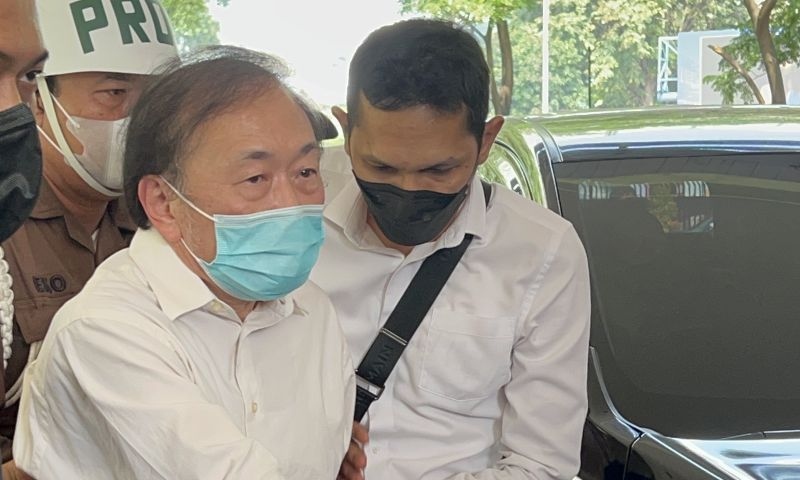 Surya Darmadi tiba di Kejaksaan Agung Surya Darmadi tiba di Kejaksaan Agung