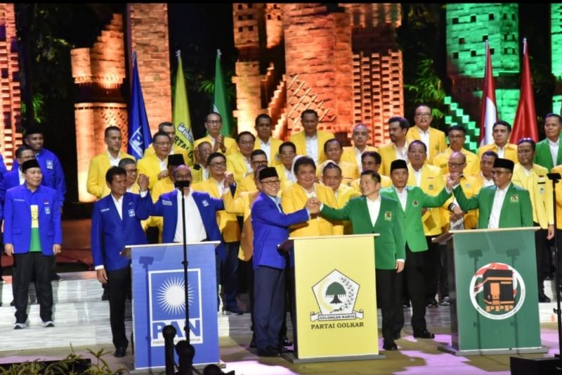 PAN, Golkar, PPP daftar ke KPU, Rabu