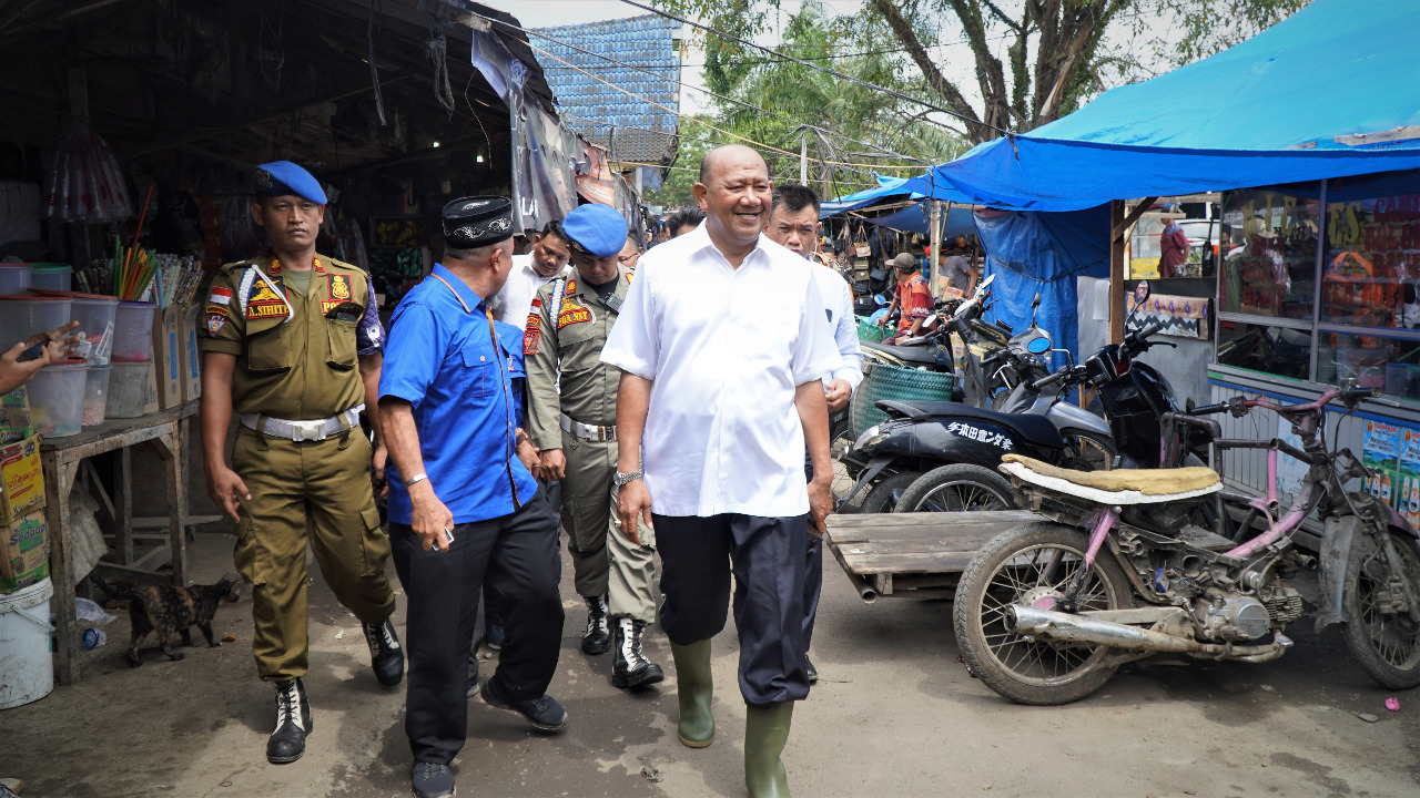 Semrawut, Plt Bupati Langkat minta pasar tradisional Stabat ditata Semrawut, Plt Bupati Langkat minta pasar tradisional Stabat ditata