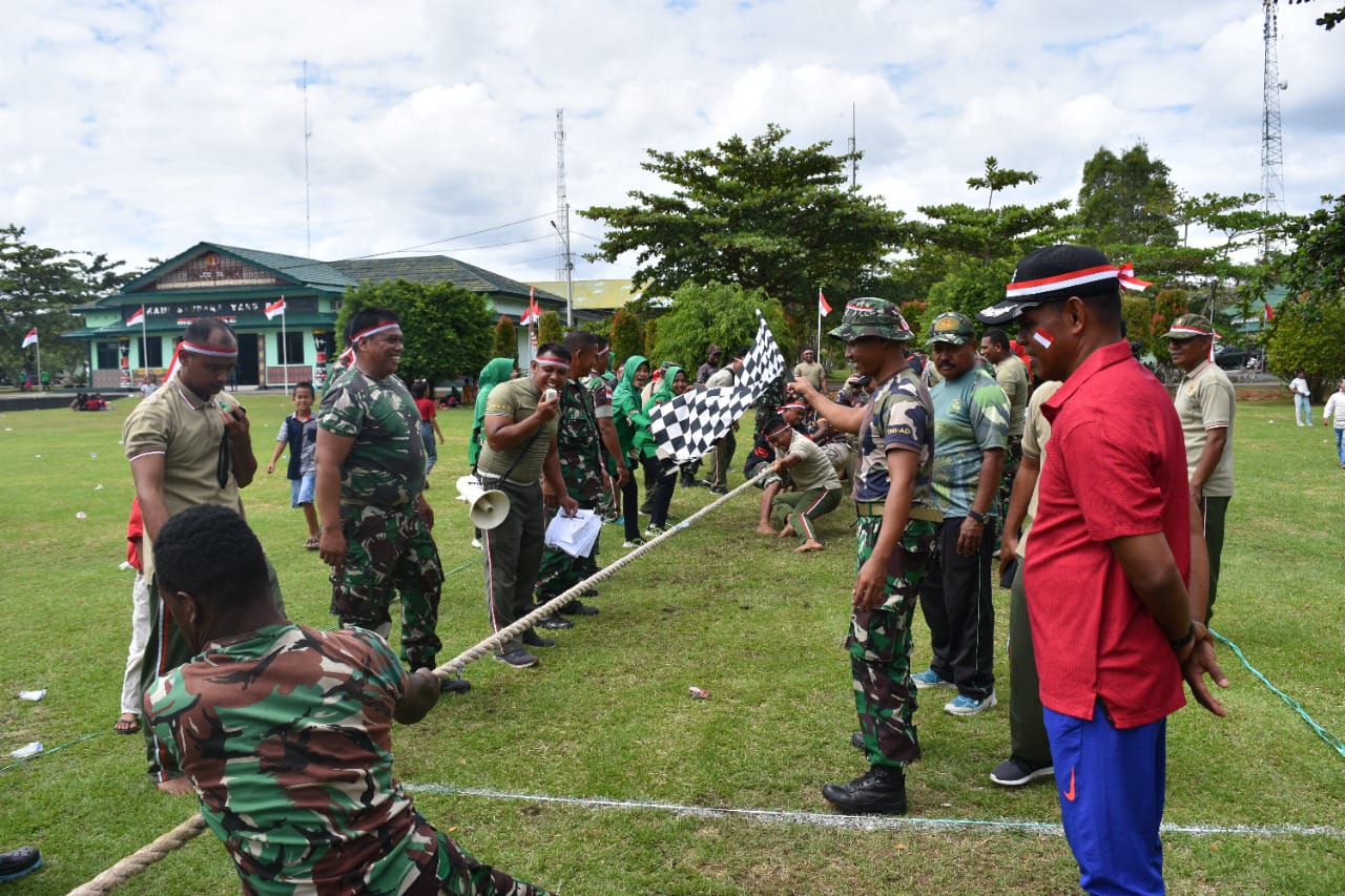 Meriahkan HUT Kemerdekaan RI ke-77, Korem 174/ATW Merauke gelar beragam lomba Meriahkan HUT Kemerdekaan RI ke-77, Korem 174/ATW Merauke gelar beragam lomba
