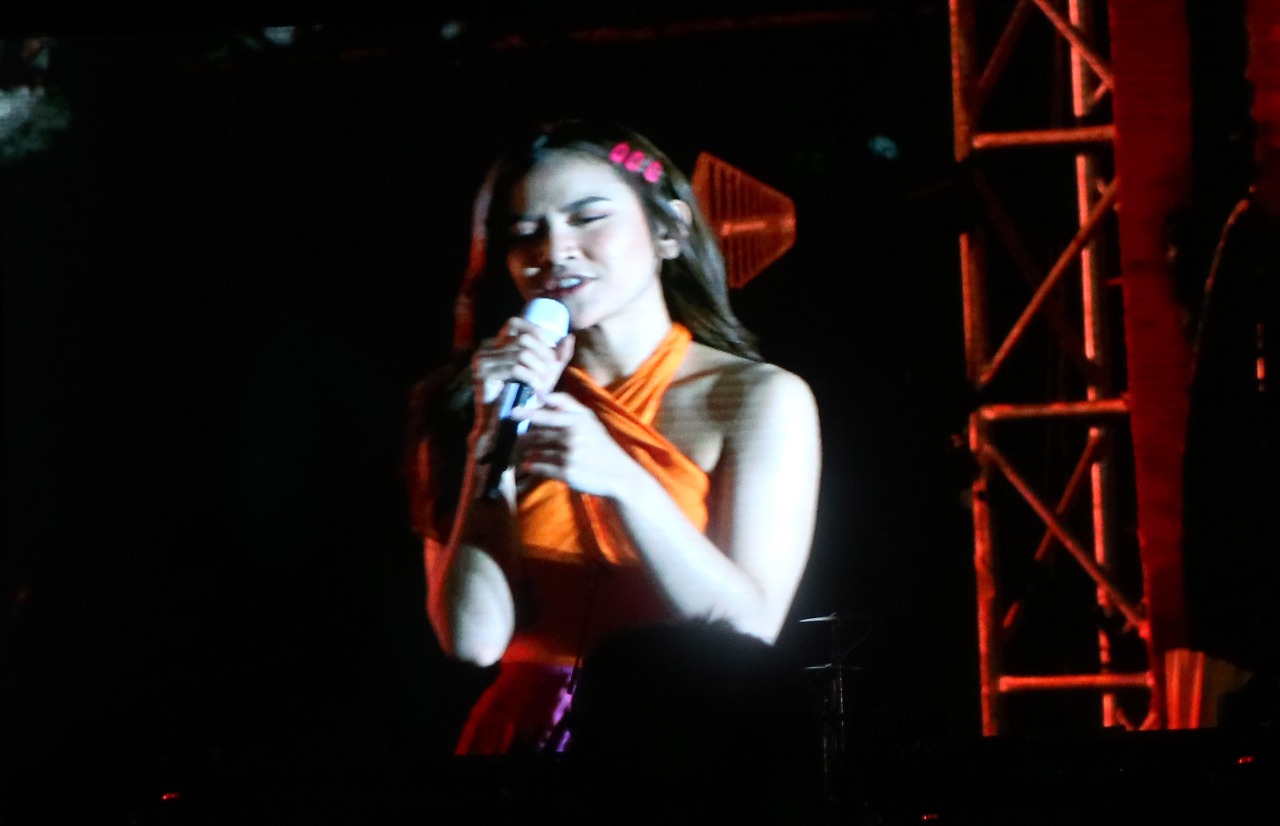 Mahalini hibur ribuan penonton Sanur Village Festival 2022