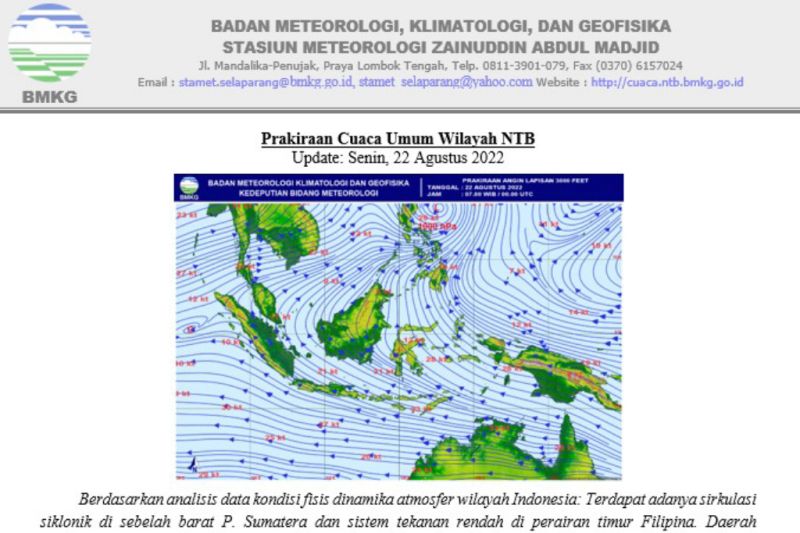 BMKG: Waspada kekeringan meteorologi meski ada hujan di puncak kemarau BMKG: Waspada kekeringan meteorologi meski ada hujan di puncak kemarau