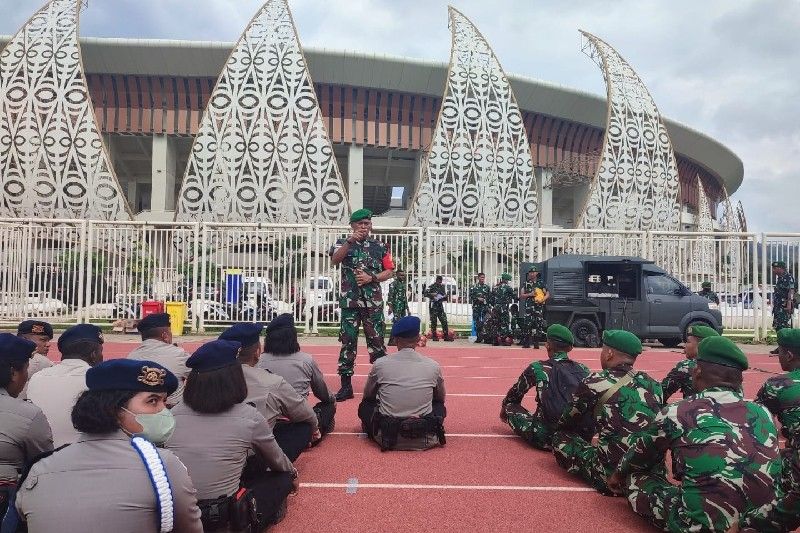 Danrem: 3.048 personel TNI/Polri amankan kunker Presiden di Jayapura