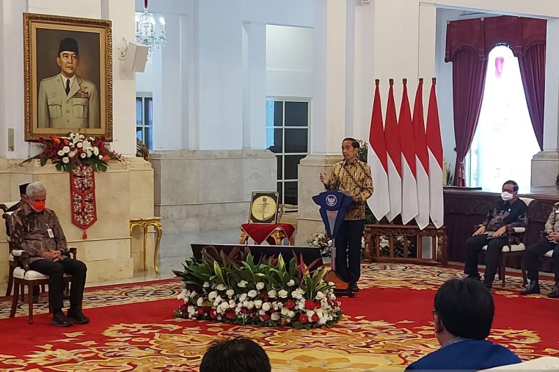 Presiden sebut stok beras capai 10,2 juta ton bukti ketahanan pangan