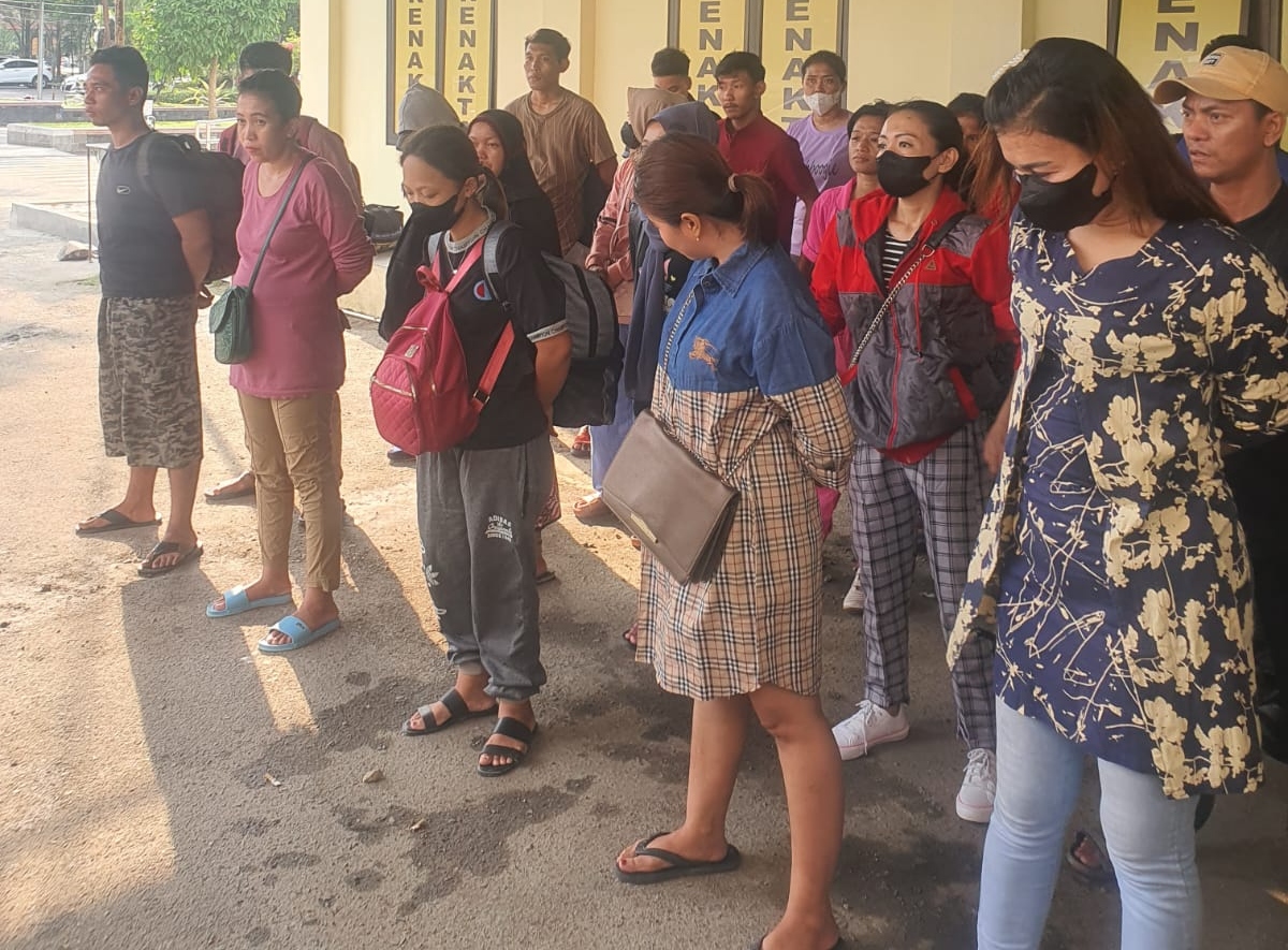 Polda Sumut serahkan 91 pekerja migran ilegal ke BP3MI untuk dipulangkan