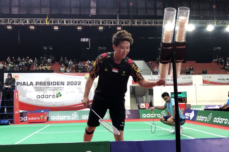 Owi/Butet tundukkan Ribka/Fadia pada laga ekshibisi Piala Presiden Owi/Butet tundukkan Ribka/Fadia pada laga ekshibisi Piala Presiden