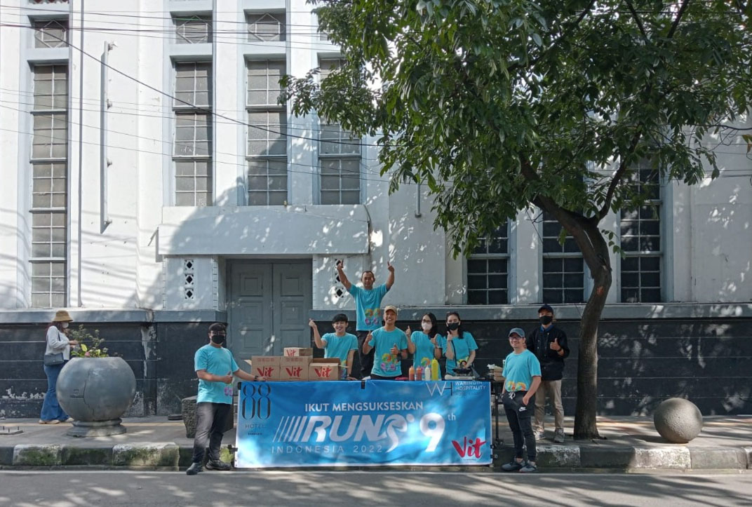 Hotel 88 Bandung turut dukung Pocari Sweat Run West Java Marthon 2022