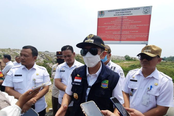 Pemkab Bekasi restorasi lahan bekas TPS ilegal Kali CBL