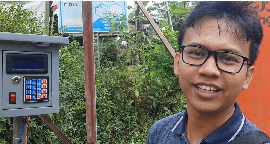 Siram kebun kelengkeng, Bumdes Wringinputih gunakan teknologi berbasis IOT