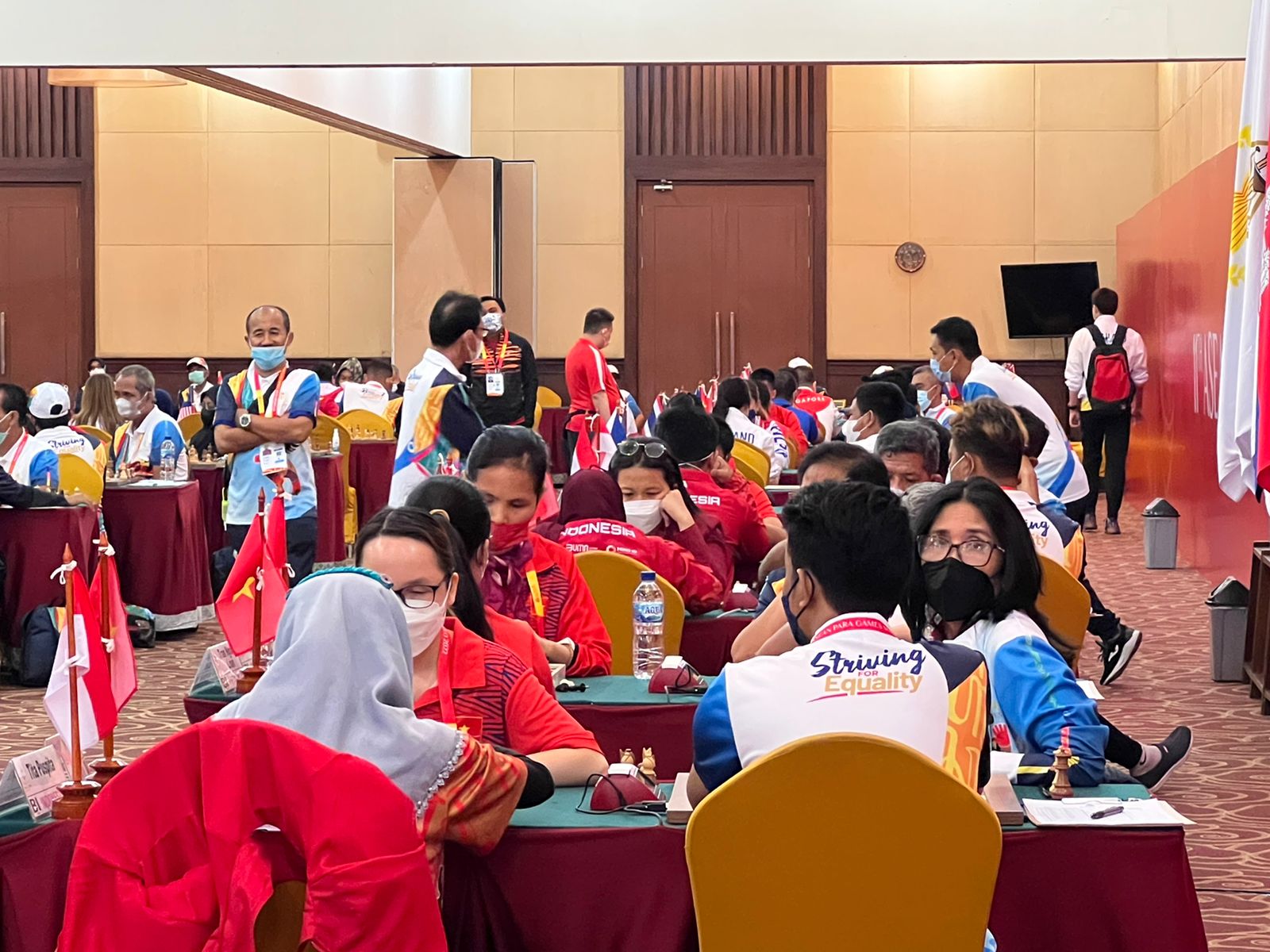 Tim Para Catur Asean Para Games optimis tambah emas di kategori rapid chess Tim Para Catur Asean Para Games optimis tambah emas di kategori rapid chess