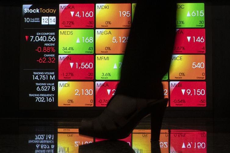 IHSG Jumat dibuka menguat 6,54 poin