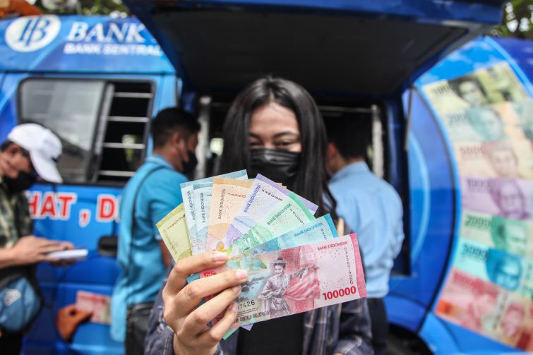Rupiah Selasa pagi melemah 11 poin