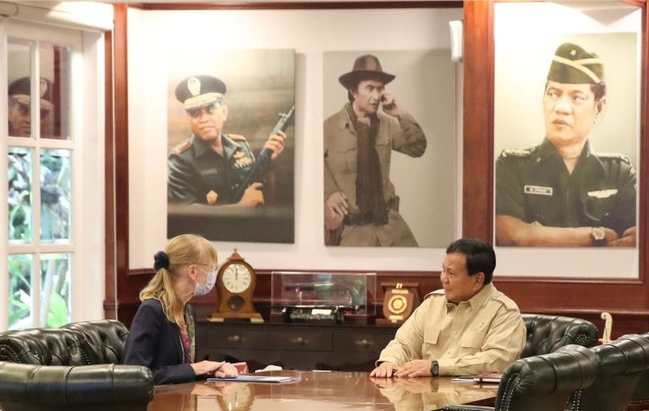 Menhan Prabowo harap Jerman dukung perdamaian di kawasan Indo Pasifik
