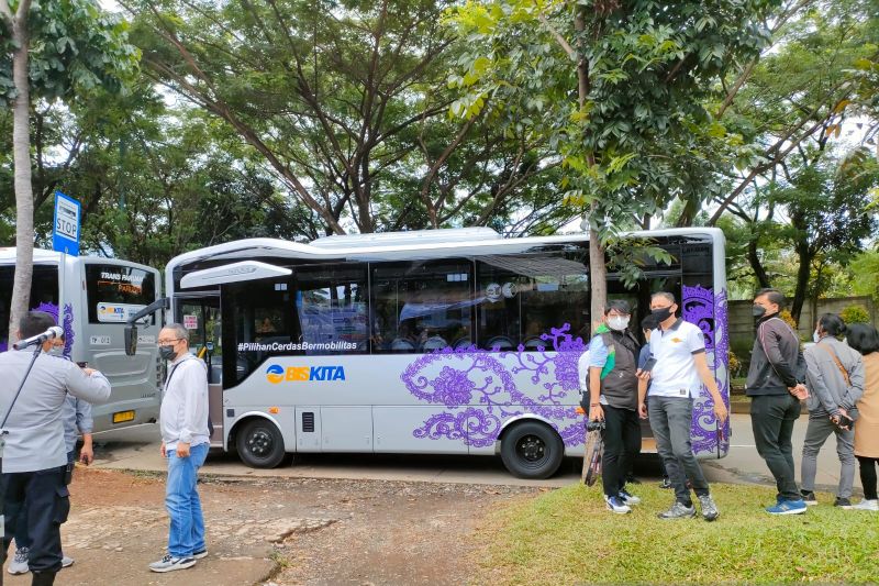 BPTJ apresiasi penumpang Biskita Trans Pakuan Bogor hampir 100 persen BPTJ apresiasi penumpang Biskita Trans Pakuan Bogor hampir 100 persen