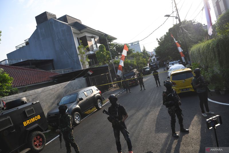 Empat tersangka penembakan Brigadir J terancam dihukum mati