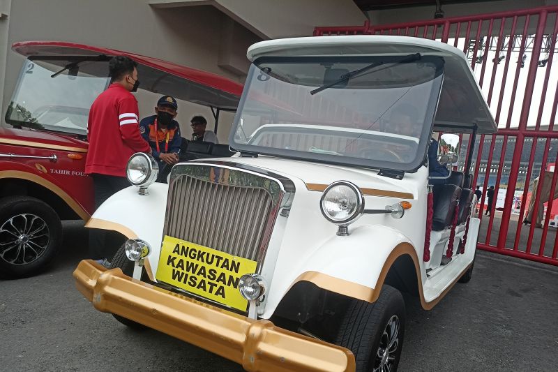 Mobil wisata listrik disiagakan untuk angkut atlet ASEAN Para Games Mobil wisata listrik disiagakan untuk angkut atlet ASEAN Para Games
