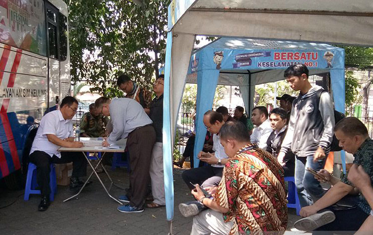 Polda Metro sediakan dua titik SIM Keliling di Jakarta