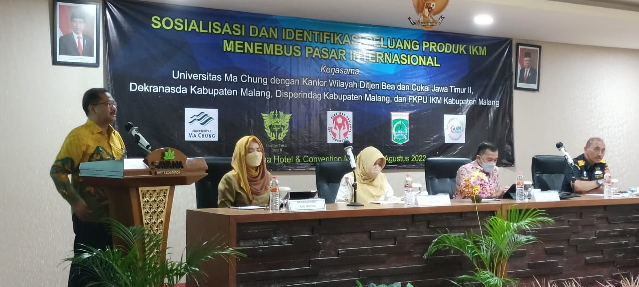 Universitas Ma Chung dampingi 35 IKM Kabupaten Malang masuki pasar Internasional Universitas Ma Chung dampingi 35 IKM Kabupaten Malang masuki pasar Internasional