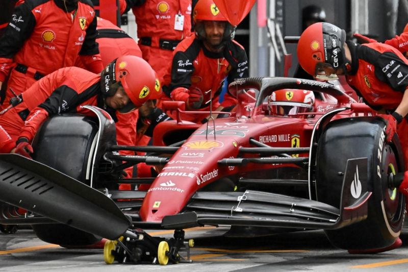 Leclerc meratapi blunder strategi ban hard Ferrari di Hungaria Leclerc meratapi blunder strategi ban hard Ferrari di Hungaria