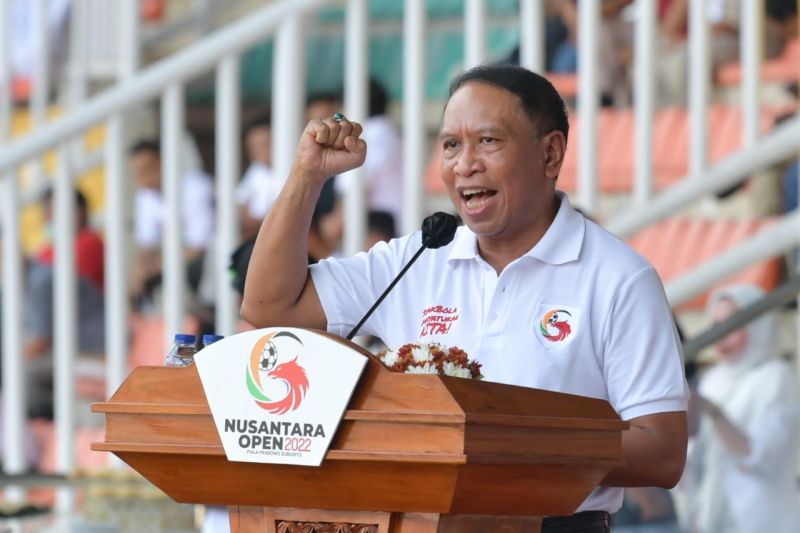 Menpora apresiasi Prabowo soal pembinaan sepak bola nasional Menpora apresiasi Prabowo soal pembinaan sepak bola nasional