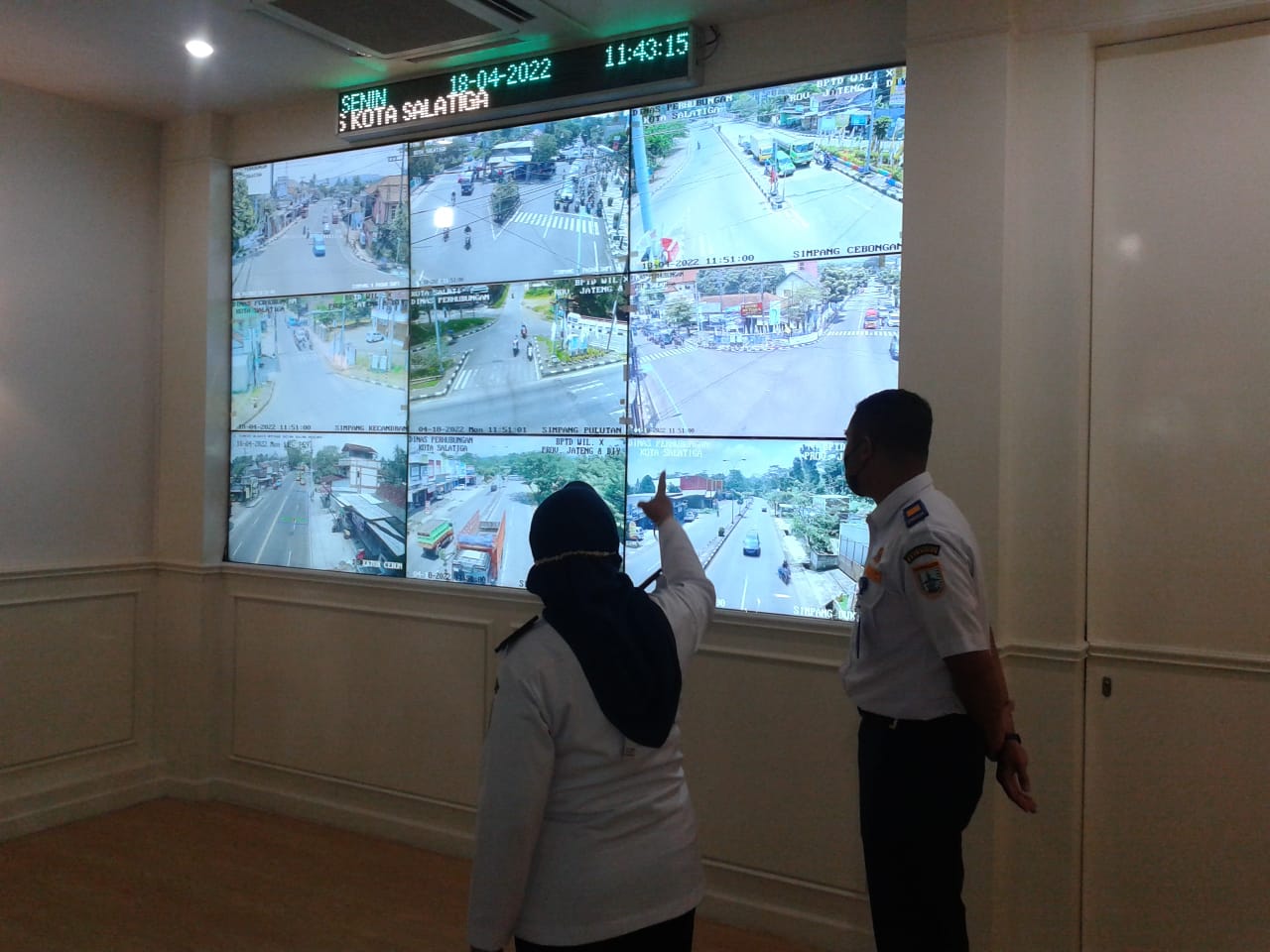 Dishub Salatiga pantau arus mudik lewat CCTV enam titik Dishub Salatiga pantau arus mudik lewat CCTV enam titik