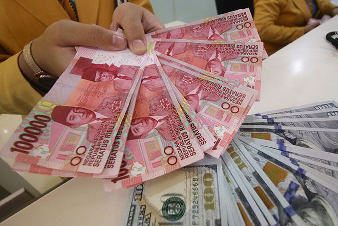 Rupiah Selasa pagi melemah tipis 1 poin