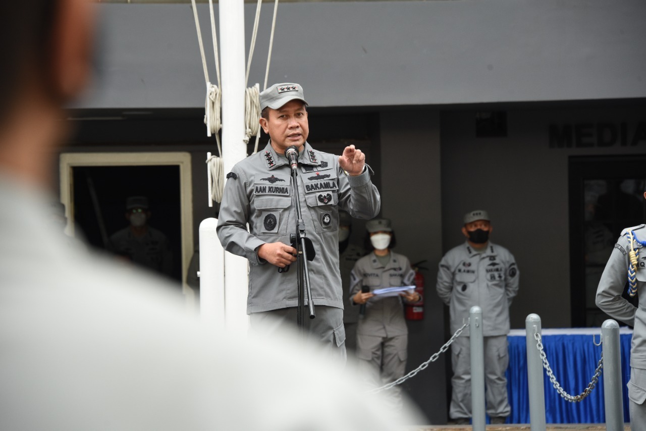 Kepala Bakamla RI tegaskan prokes ketat selama libur lebaran Kepala Bakamla RI tegaskan prokes ketat selama libur lebaran