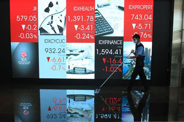 IHSG Kamis dibuka menguat 22,14 poin