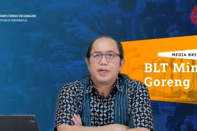 Pemerintah anggarkan Rp6,95 triliun untuk BLT minyak goreng Pemerintah anggarkan Rp6,95 triliun untuk BLT minyak goreng