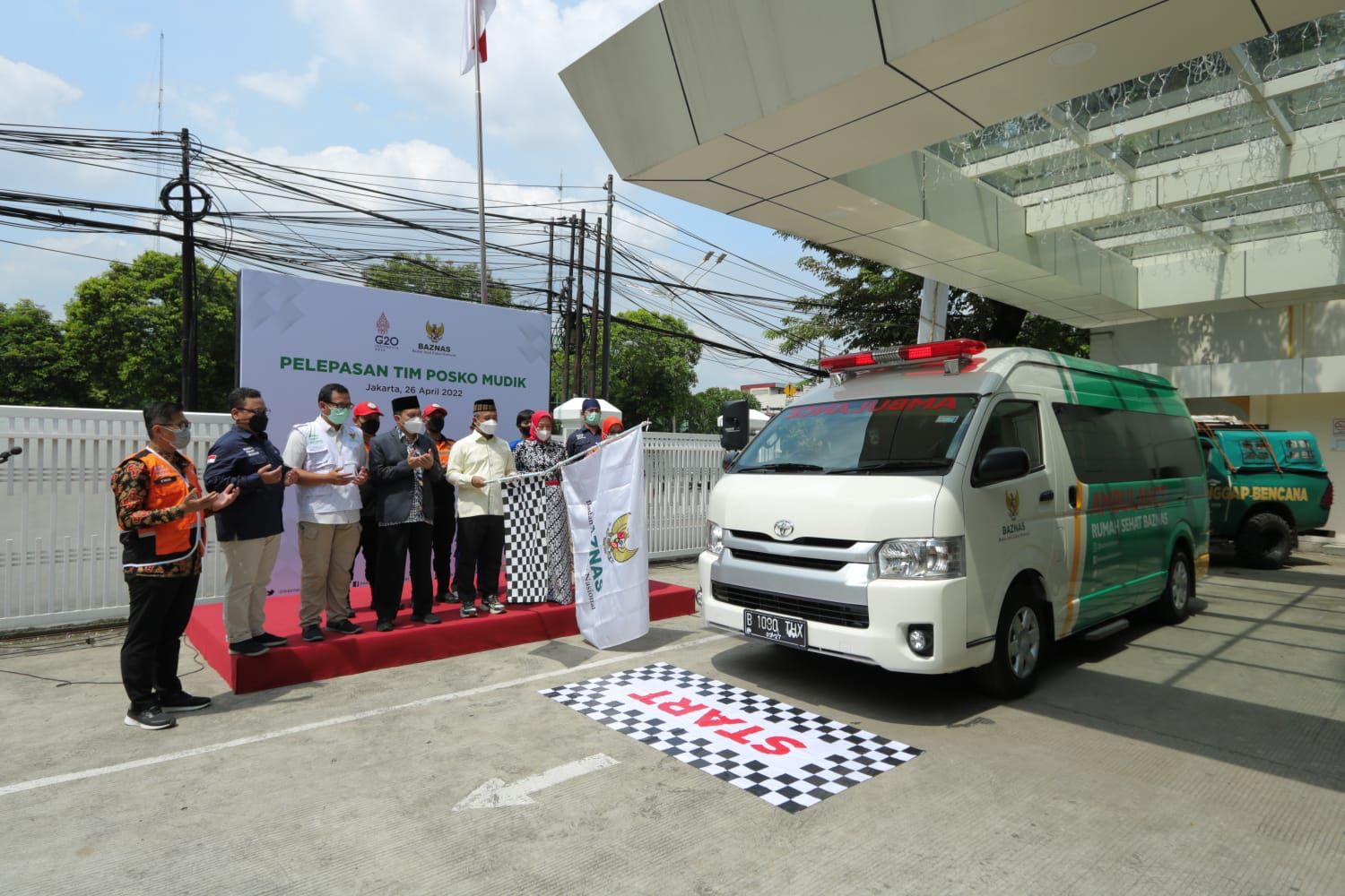 BAZNAS dirikan Pos Siaga Mudik di jalur utara dan selatan BAZNAS dirikan Pos Siaga Mudik di jalur utara dan selatan