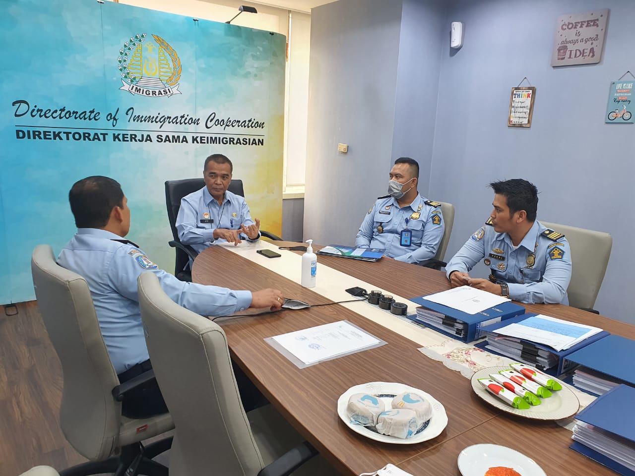 Ke Jakarta, Kepala Kantor Imigrasi Sibolga bahas keimigrasian di Sibolga Ke Jakarta, Kepala Kantor Imigrasi Sibolga bahas keimigrasian di Sibolga