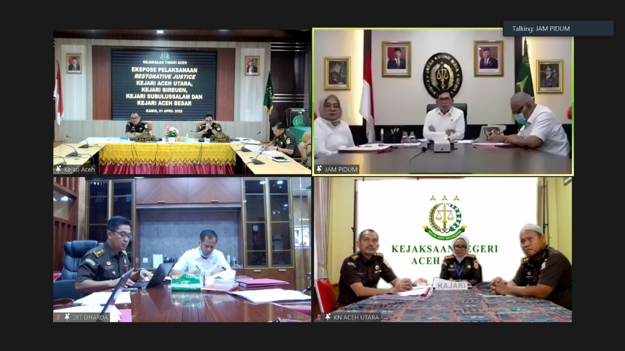 Kejari Aceh Utara laksanakan restorative justice tindak pidana penganiayaan Kejari Aceh Utara laksanakan restorative justice tindak pidana penganiayaan
