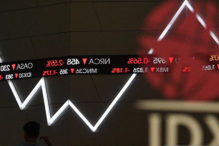 IHSG Selasa dibuka menguat 6,7 poin