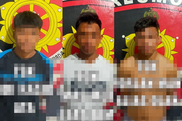 Polisi amankan tiga terduga pelaku pengancaman di Girian Indah Bitung Polisi amankan tiga terduga pelaku pengancaman di Girian Indah Bitung