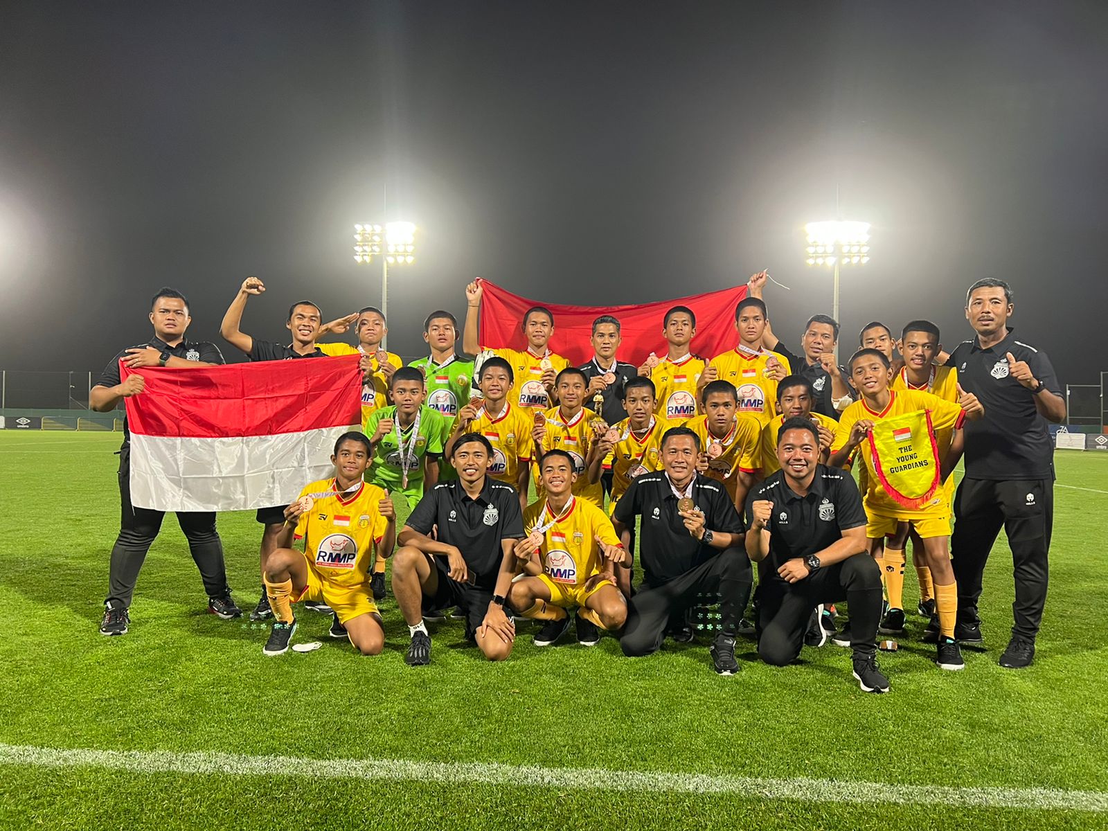 Bhayangkara FC U-14 raih juara 3 di Mina Cup Dubai Bhayangkara FC U-14 raih juara 3 di Mina Cup Dubai