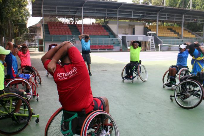 NPC Indonesia siapkan delapan petenis kursi roda APG 2022 NPC Indonesia siapkan delapan petenis kursi roda APG 2022