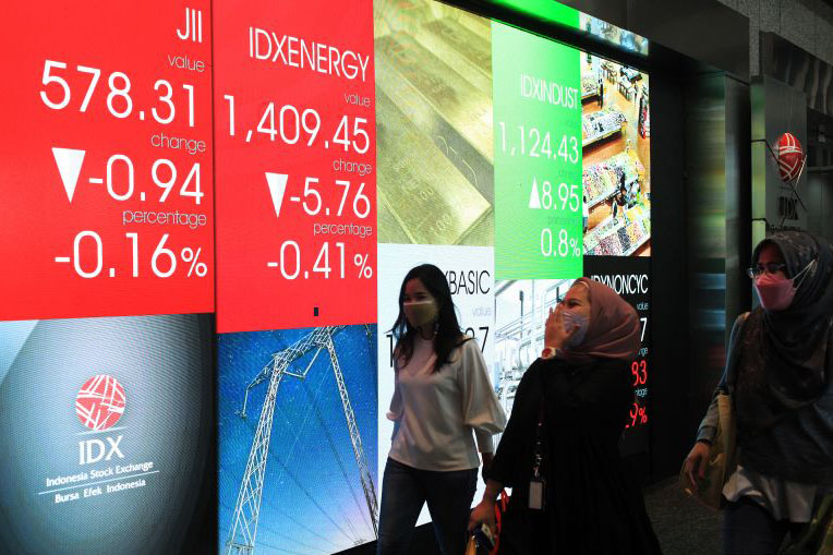 IHSG Senin dibuka menguat 3,49 poin