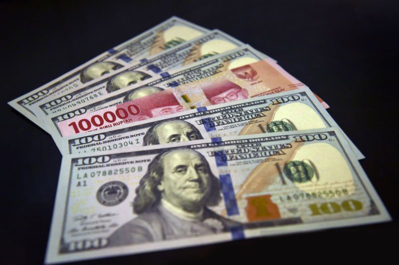 Rupiah Jumat pagi melemah 19 poin