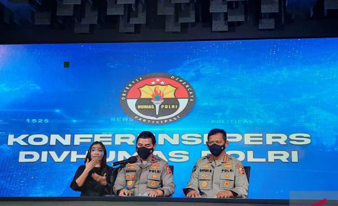 Densus tangkap lima tersangka teroris di Tangerang Selatan
